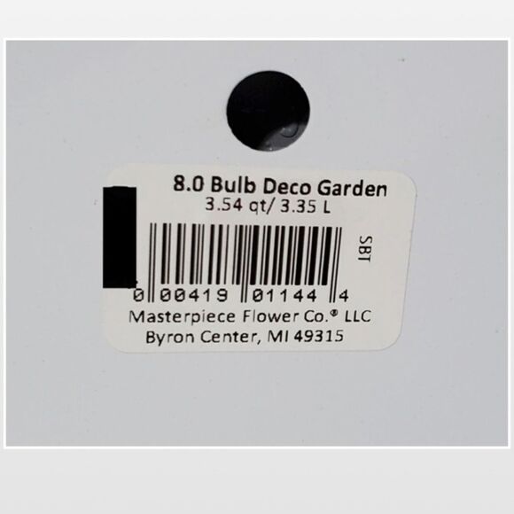 Hello Spring Flower Pot White Bucket - Picture 11 of 11